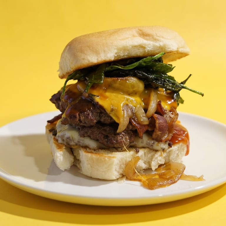 Delicious Smash Burger Experience