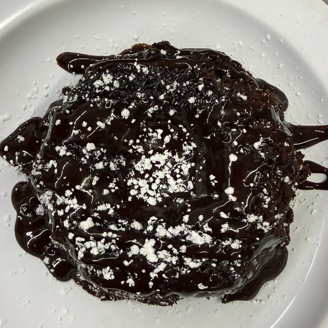 Chocolate Lava Cake.