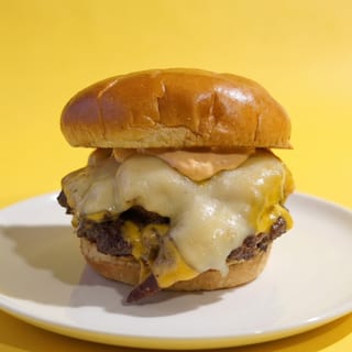 Fire Pit Stack Burger