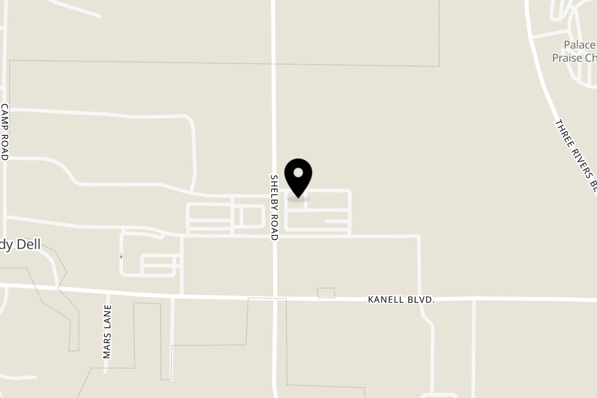 Map showing the location of Citrus Fire Grill on 2789 Tucker Rd in Poplar Bluff